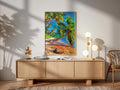 La Passe, La Digue, Original Painting – Seychelles Fine Art