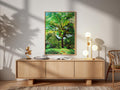 Botanical garden, Original Painting – Seychelles Fine Art