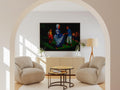 Moutia Dance, Original Painting – Seychelles Fine Art